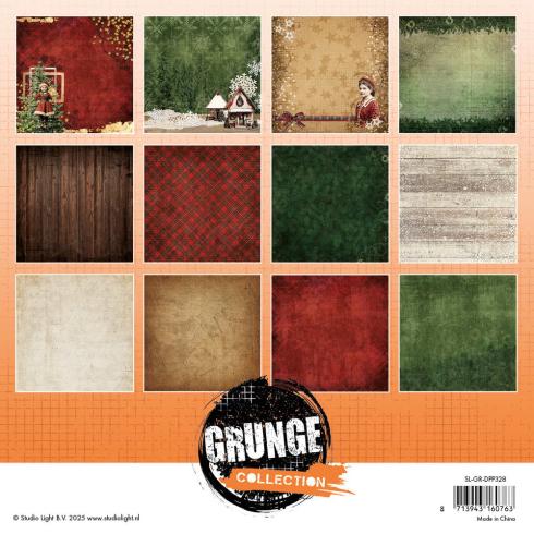 Studio Light - Designpapier "Background" Paper Pack 8x8 Inch - 36 Bogen