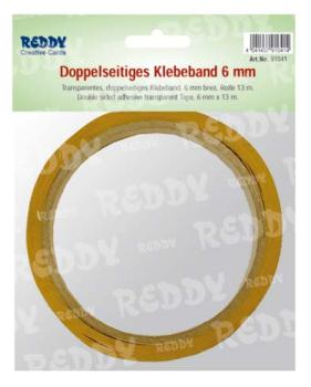 Doppelseitiges Klebeband, 6mm breite - 13m lang