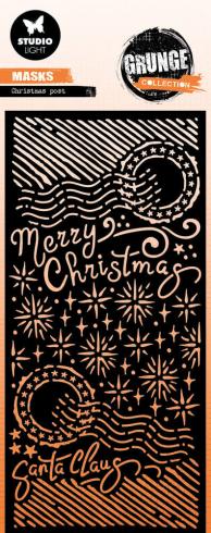 Studio Light - Schablone "Christmas Post" Stencil Grunge Collection