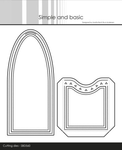 Simple and Basic - Stanzschablone "Beautiful Pocket Tag" Dies