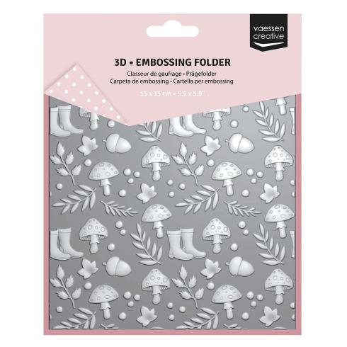 Vaessen Creative - Prägefolder "Herbstliche Figuren" Embossingfolder