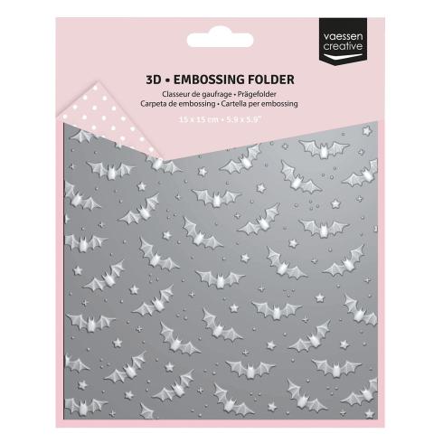 Vaessen Creative - Prägefolder "Fledermäuse" Embossingfolder