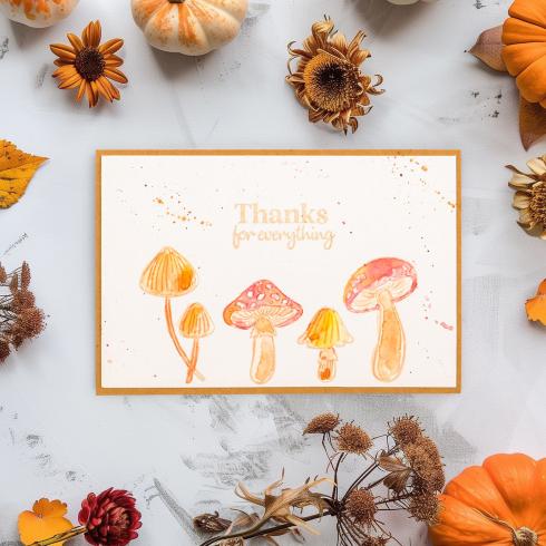 Vaessen Creative - Stempelset "Hey Kürbis" Clear Stamps