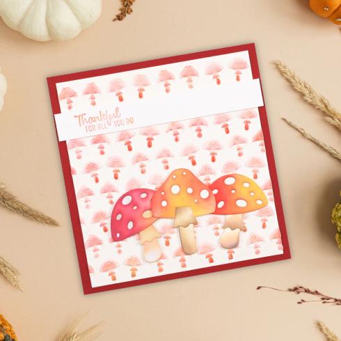 Vaessen Creative - Stanzschablone "Build a Mushroom" Dies