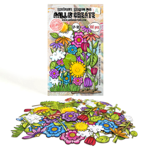 AALL and Create - Stanzteile "Earth & Sky" Ephemera Die-Cuts