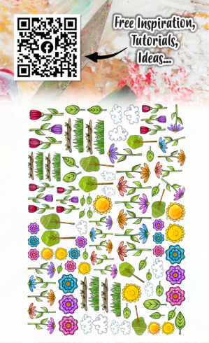 AALL and Create - Stanzteile "Earth & Sky" Ephemera Die-Cuts