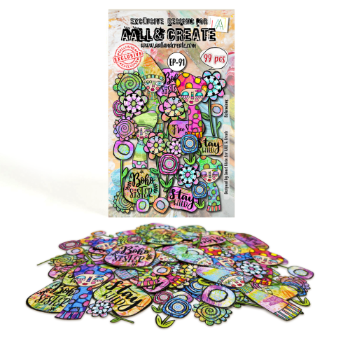 AALL and Create - Stanzteile "Bohemians" Ephemera Die-Cuts