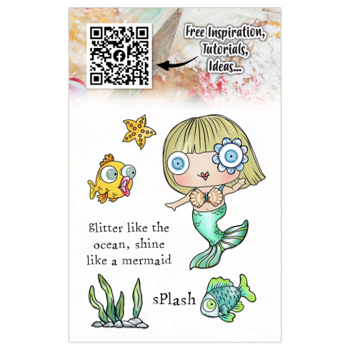 AALL and Create - Stempelset A7 "Emily's Splash" Clear Stamps