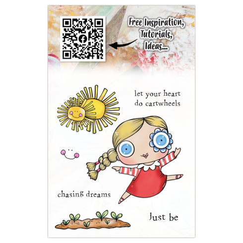 AALL and Create - Stempelset A7 "Cartwheel Hearts" Clear Stamps