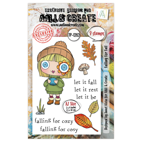 AALL and Create - Stempelset A7 "Falling For Fall" Clear Stamps