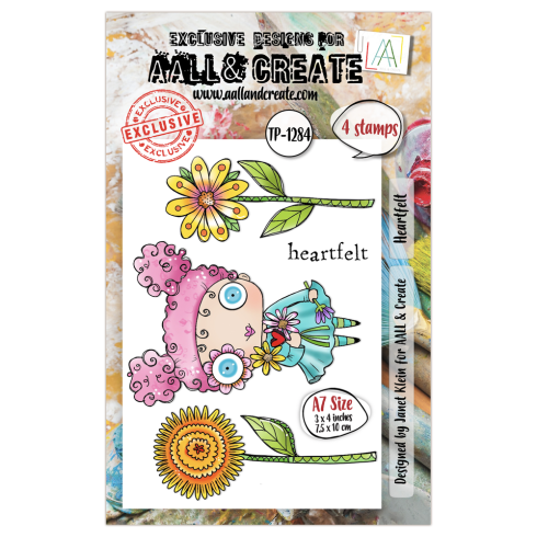AALL and Create - Stempelset A7 "Heartfelt" Clear Stamps