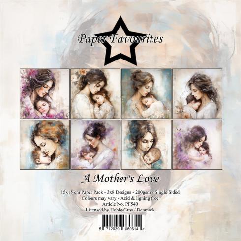Paper Favourites - Designpapier "A Mother's Love" Paper Pack 6x6 Inch - 24 Bogen