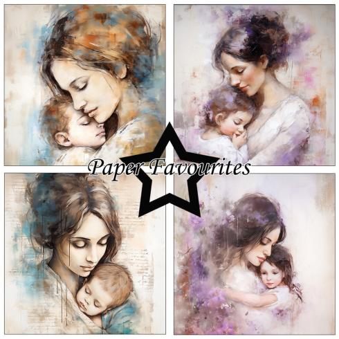 Paper Favourites - Designpapier "A Mother's Love" Paper Pack 6x6 Inch - 24 Bogen
