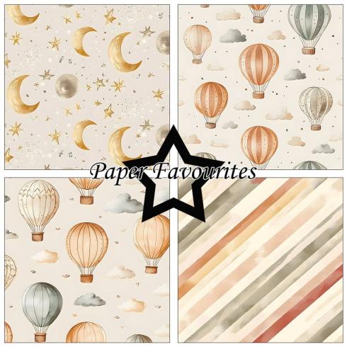 Paper Favourites - Designpapier "Newborn" Paper Pack 12x12 Inch 8 Bogen
