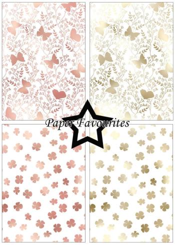 Paper Favourites - Designpapier "Luxury Wedding" Paper Pack A5 - 24 Bogen