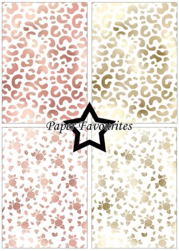 Paper Favourites - Designpapier "Luxury Wedding" Paper Pack A5 - 24 Bogen