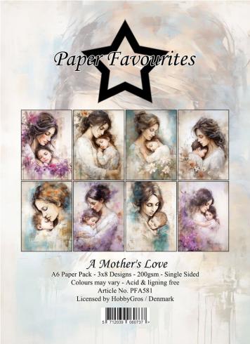 Paper Favourites - Designpapier "A Mother's Love" Paper Pack A6 - 24 Bogen