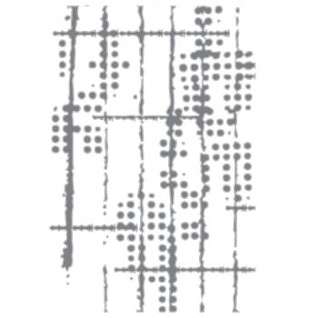 Sizzix - 3D Prägefolder "Dot Matrix" Embossing Folder Design by Seth Apter