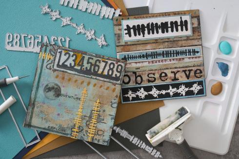 Sizzix - Stanzschablone "Borderlines" Thinlits Craft Dies by Seth Apter