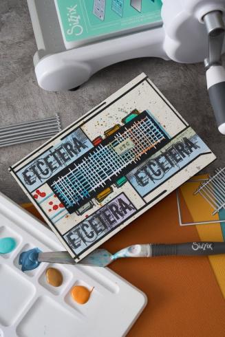 Sizzix - Stanzschablone "Tracks" Thinlits Craft Dies by Seth Apter