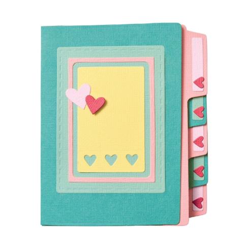 Sizzix - Stanzschablone "Snap and Swap File Folders" Thinlits Craft Dies by 49 and Market
