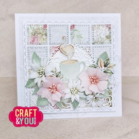Craft & You Design - Stanzschablone "Square Decorative Stiches" Dies