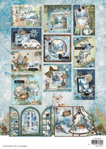 Studio Light  "Winter Wonderland" Cardmaking Pad A4