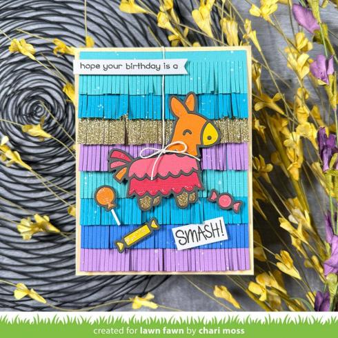 Lawn Fawn - Stanzschablone "Festive Piñata" Dies