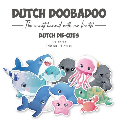 Dutch Doobadoo - Stanzteile "Sea World" Die Cuts