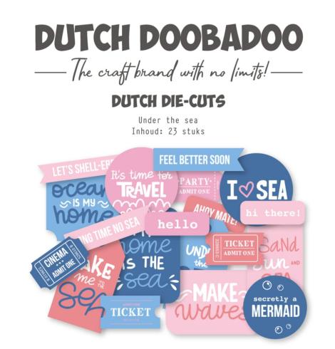 Dutch Doobadoo - Stanzteile "Under the Sea" Die Cuts