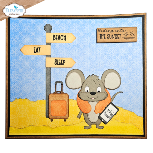 Elizabeth Craft Designs - Stanzschalone "Travel Accessories" Dies