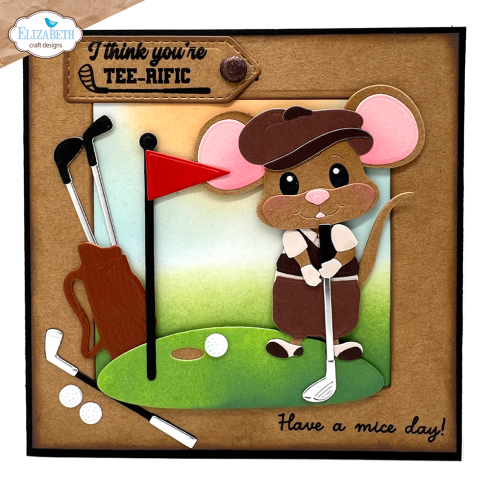 Elizabeth Craft Designs - Stanzschalone "Golf Accessories" Dies