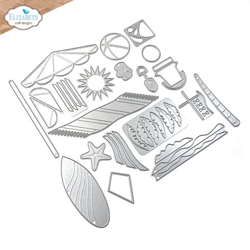 Elizabeth Craft Designs - Stanzschalone "Beach Scenery" Dies