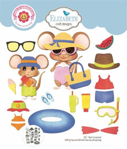 Elizabeth Craft Designs - Stanzschalone "Beach Accessories" Dies