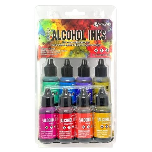 Ranger - Tim Holtz Alkoholtinte "Retro" Alcohol Ink 8x14ml