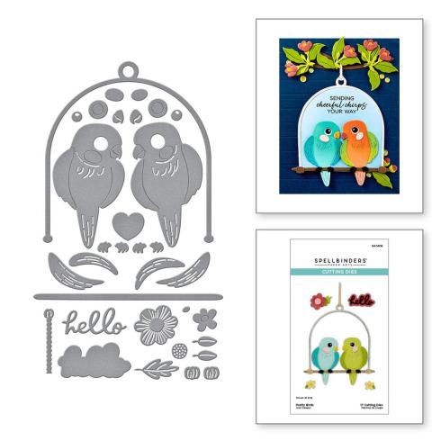 Spellbinders - Stanzschablone "Pretty Birds" Dies