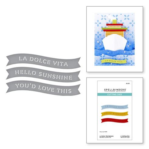 Spellbinders - Stanzschablone "Banners" Dies