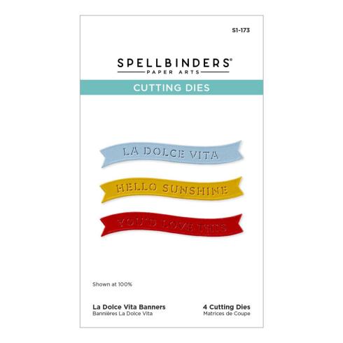 Spellbinders - Stanzschablone "Banners" Dies