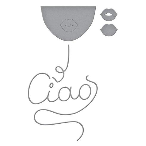 Spellbinders - Stanzschablone "Ciao Spaghetti" Dies