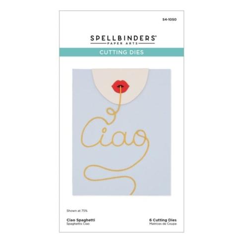 Spellbinders - Stanzschablone "Ciao Spaghetti" Dies