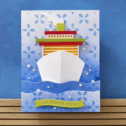 Spellbinders - Stanzschablone "Deckside Dreams" Dies