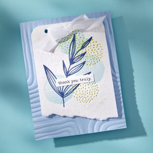 Spellbinders - Buchdrucktechnik "Growing" BetterPress Plate & Dies
