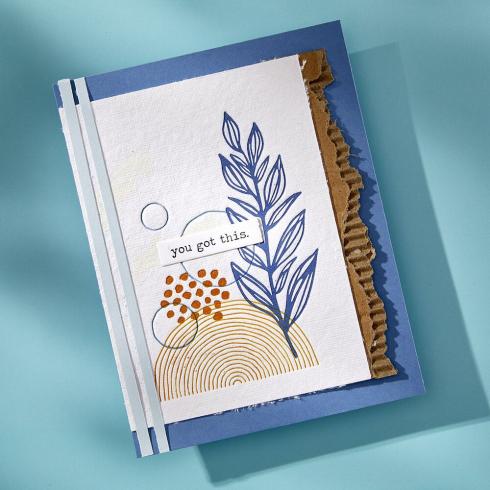Spellbinders - Buchdrucktechnik "Flourishing" BetterPress Plate