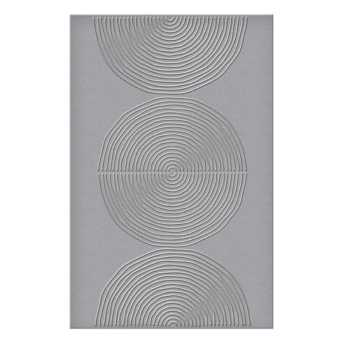 Spellbinders - Prägefolder "Lined Circles" Embossingfolder