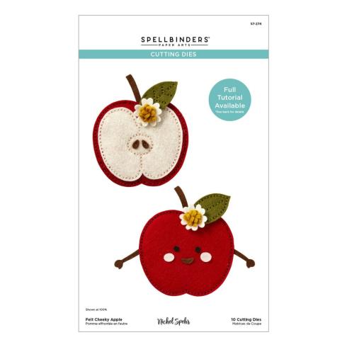 Spellbinders - Stanzschablone "Cheeky Apple" Dies