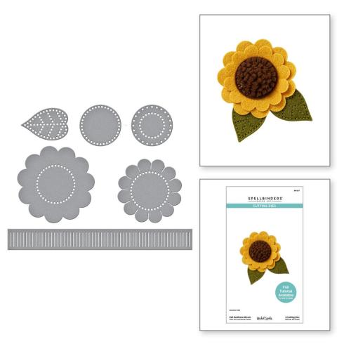 Spellbinders - Stanzschablone "Sunflower Bloom" Dies