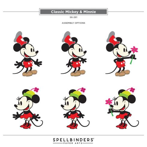 Spellbinders - Stanzschablone "Steamboat Willie Duo" Dies