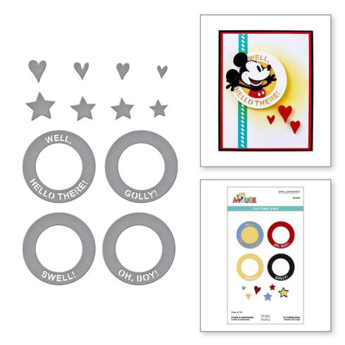 Spellbinders - Stanzschablone "Frame & Sentiments" Dies