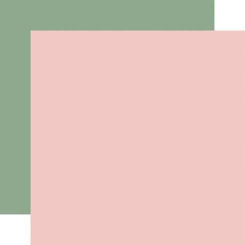 Echo Park - Cardstock "Fashion" Coordinating Solids Paper 12x12 Inch - 6 Bogen 