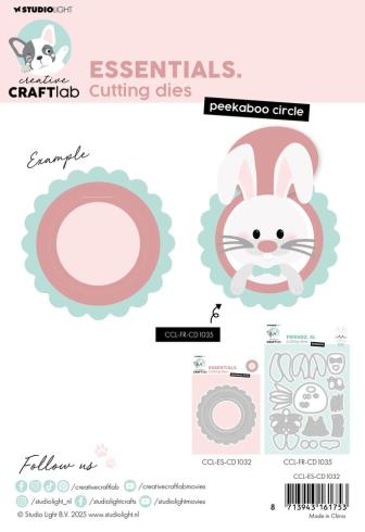 Creative Craft Lab - Studio Light - Stanzschablone "Peekaboo Circle" Dies